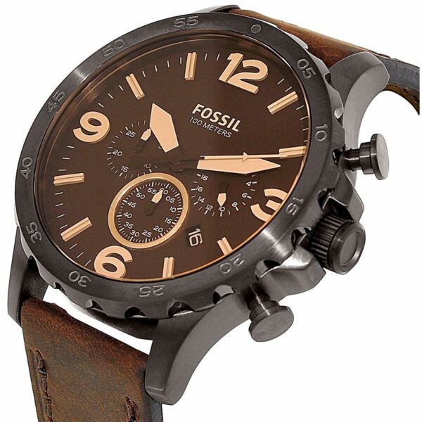 Reloj Fossil (JR1487) Nate Cuarzo Cuero - Imagen 4