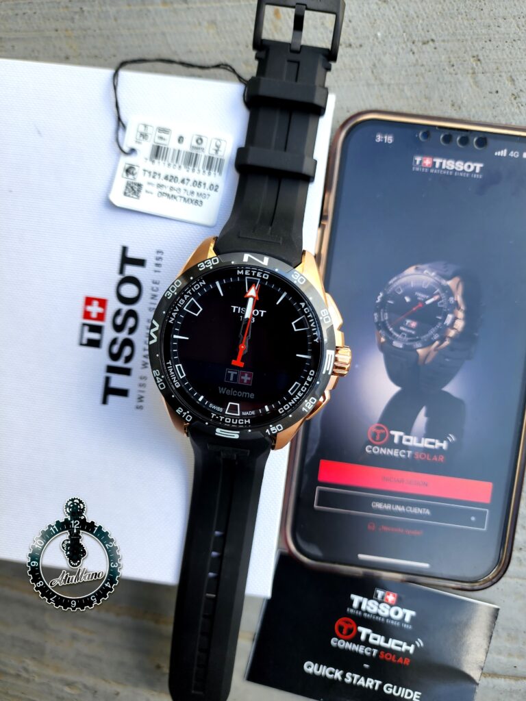 Reloj Tissot T-Touch para Hombre (T121.420.47.051.02) Connect Solar