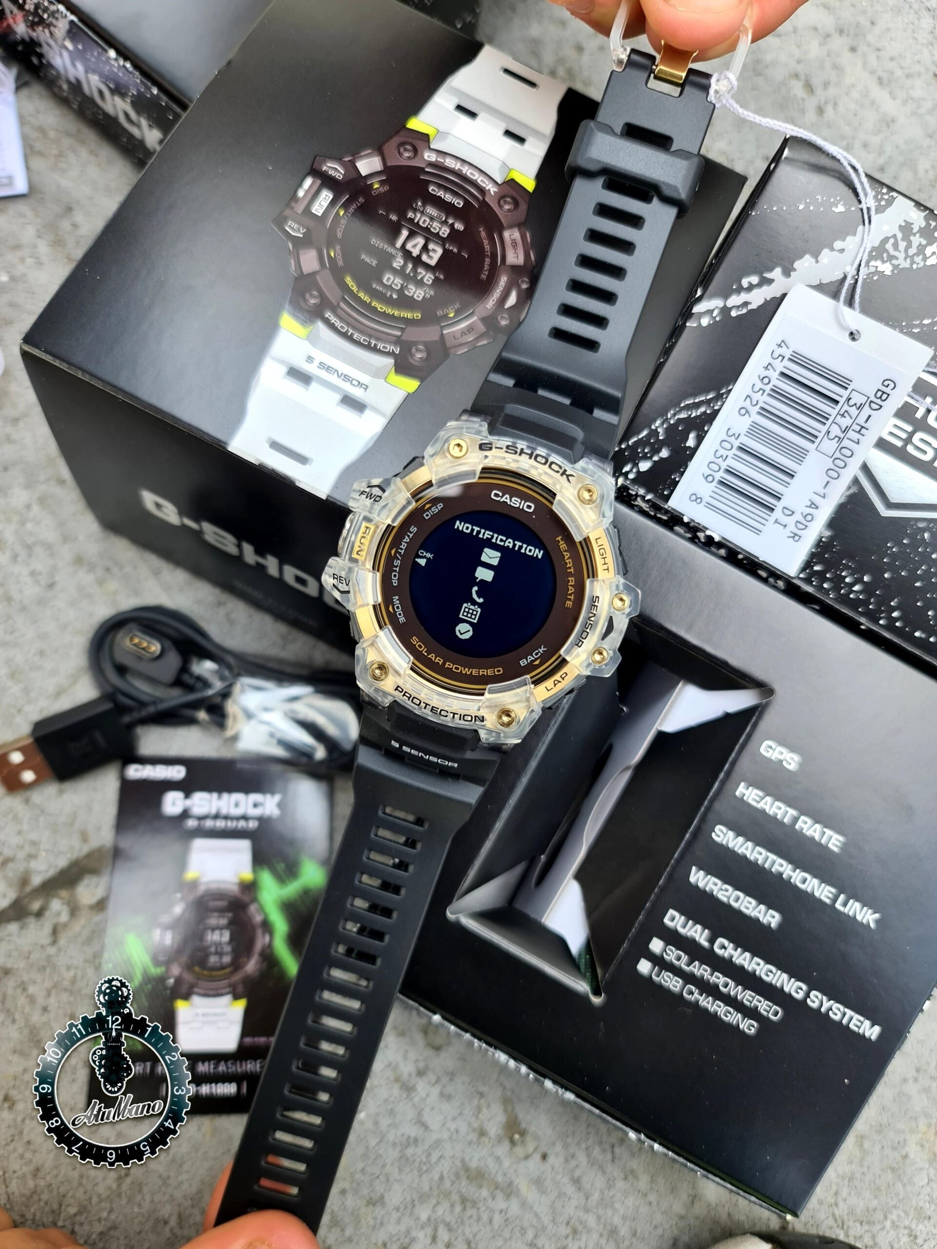 Reloj G-Shock para Hombre (GBD-H1000-1A9DR) 1 Reloj G-Shock para Hombre (GBD-H1000-1A9DR)