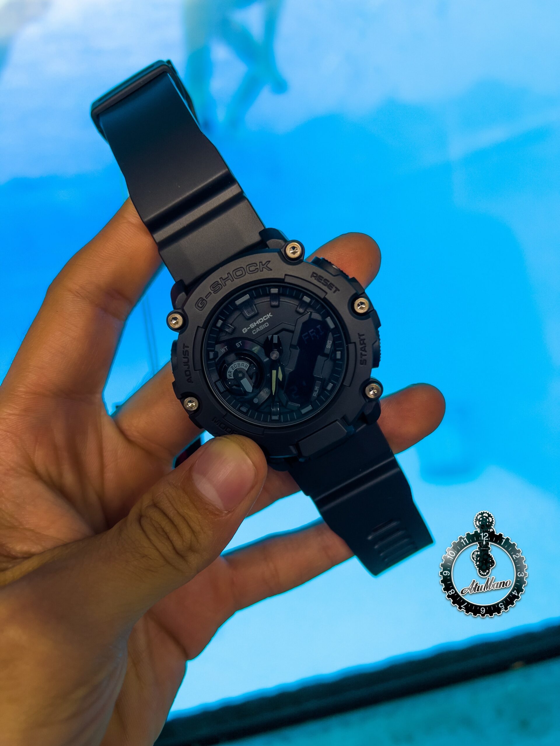 Reloj G-Shock para Hombre (GA2200BB-1A) 2 Reloj G-Shock para Hombre (GA2200BB-1A) - Imagen 2