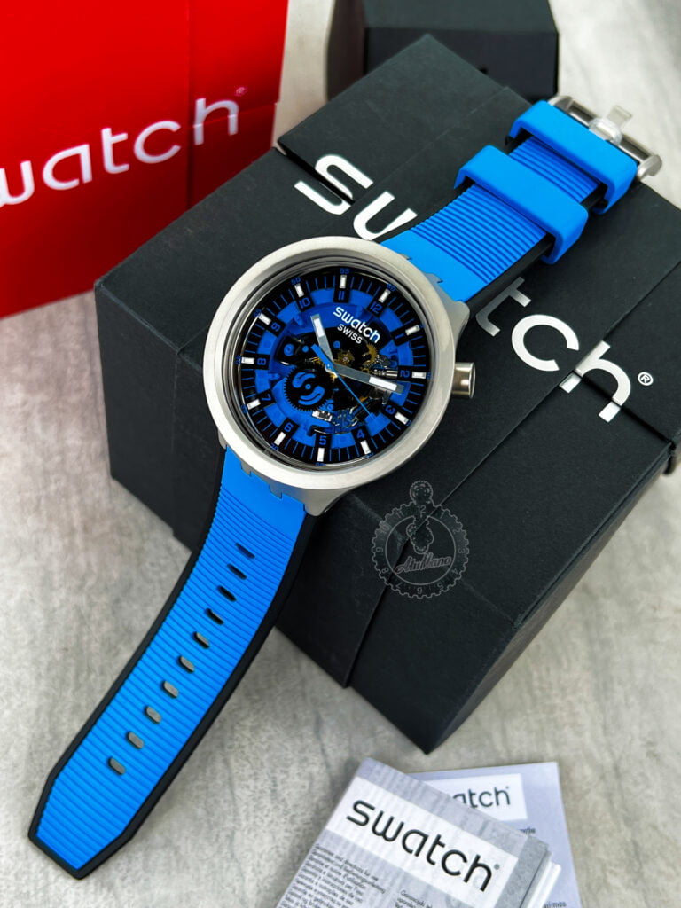 Reloj Swatch (SB07S106) Azure Blue Daze