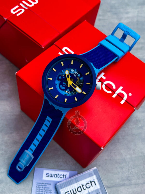 Reloj Swatch (SB05N105) Bouncing Blue