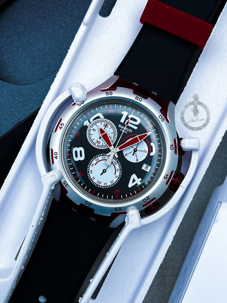 Reloj Swatch (YYS4004) Red Wheel