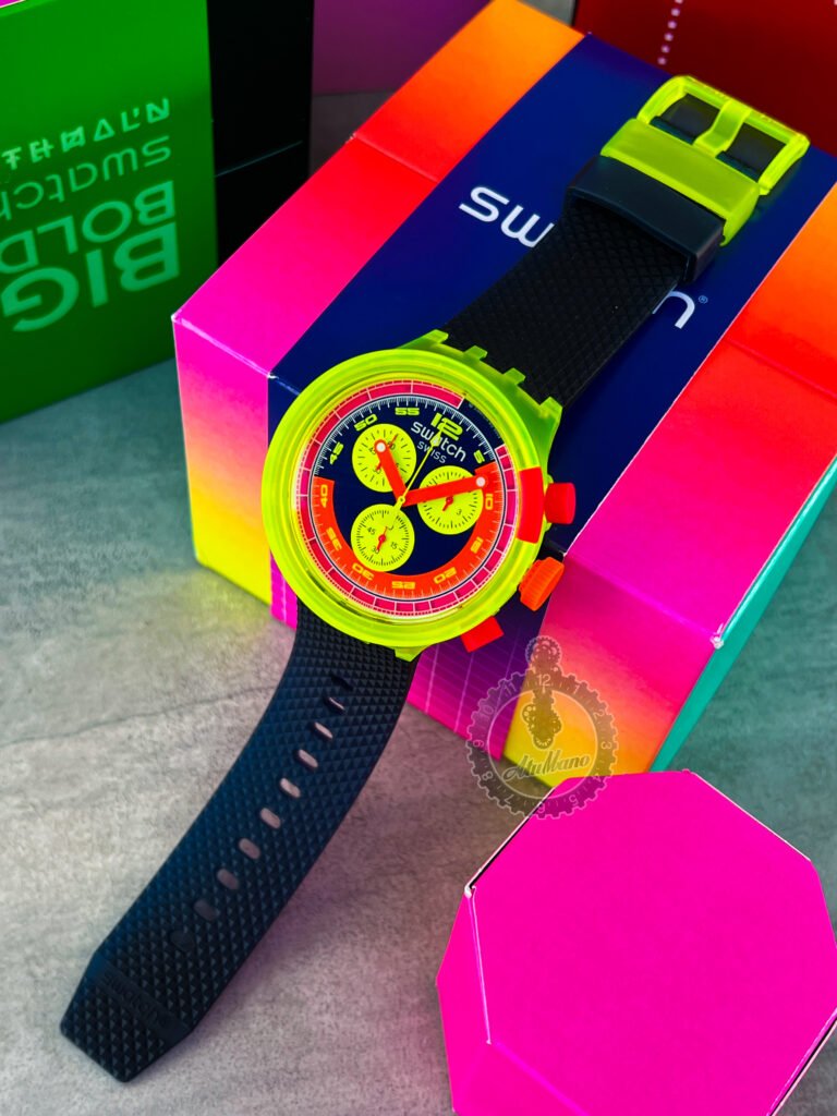 Reloj Swatch (SB06J100) Swatch Neon to the Max