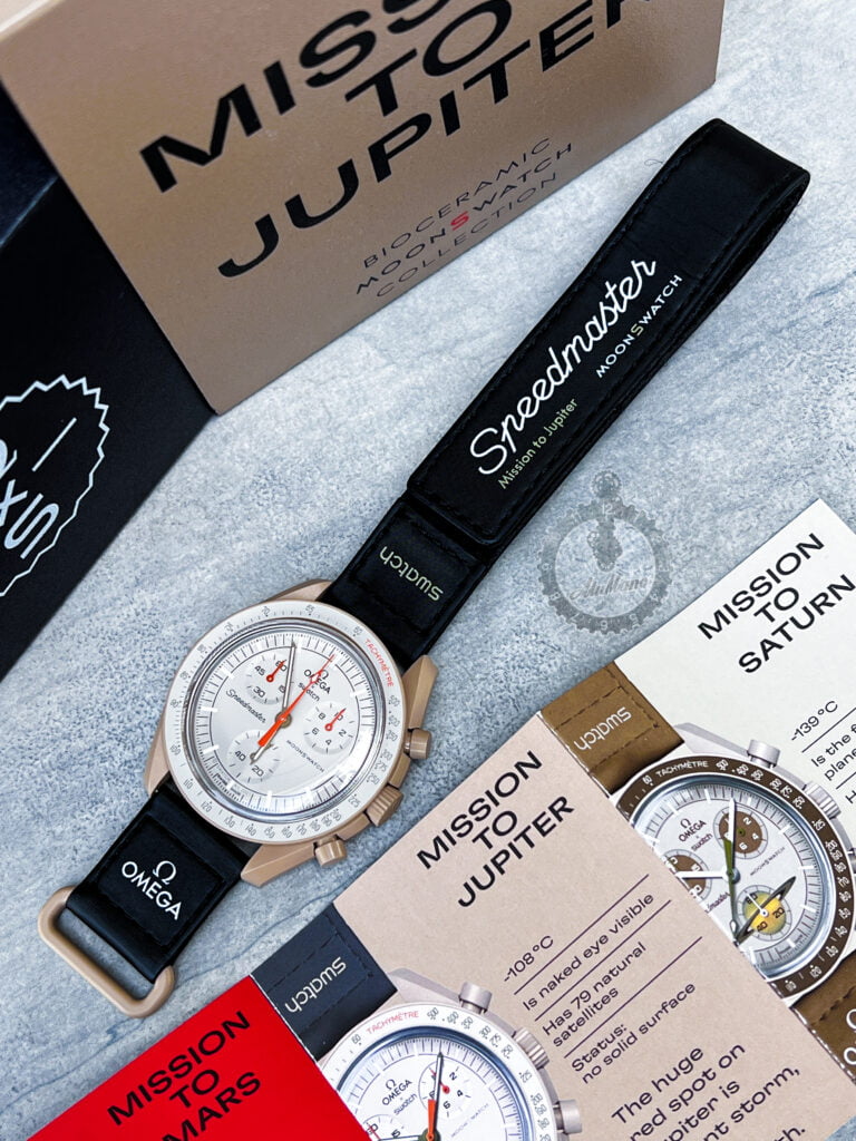 Reloj Swatch x Omega (SO33M100) MoonSwatch Mission to the Jupiter