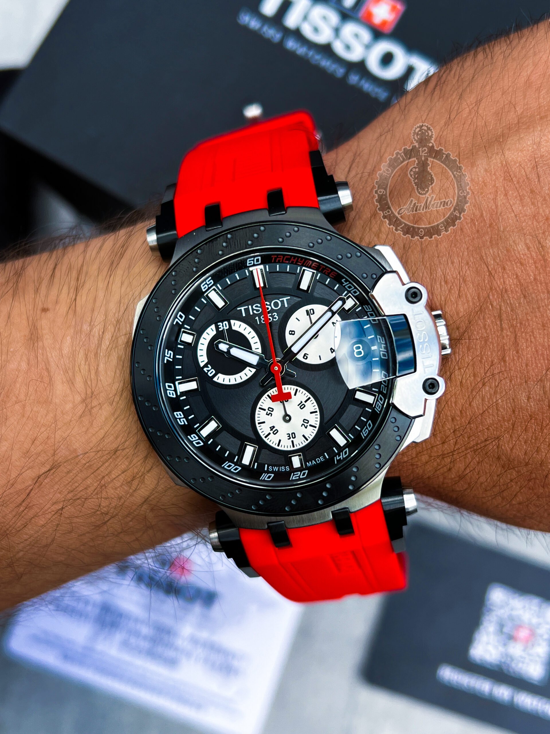 Reloj Tissot T-Race Chronograph Red Hombre T115.417.27.051.00