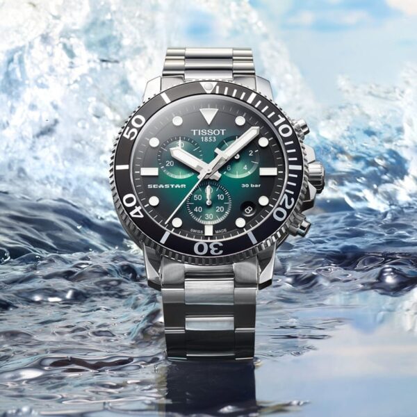 Reloj Tissot para Hombre SeaStar 1000 Cronografo (T120.417.11.091.01) - Imagen 5