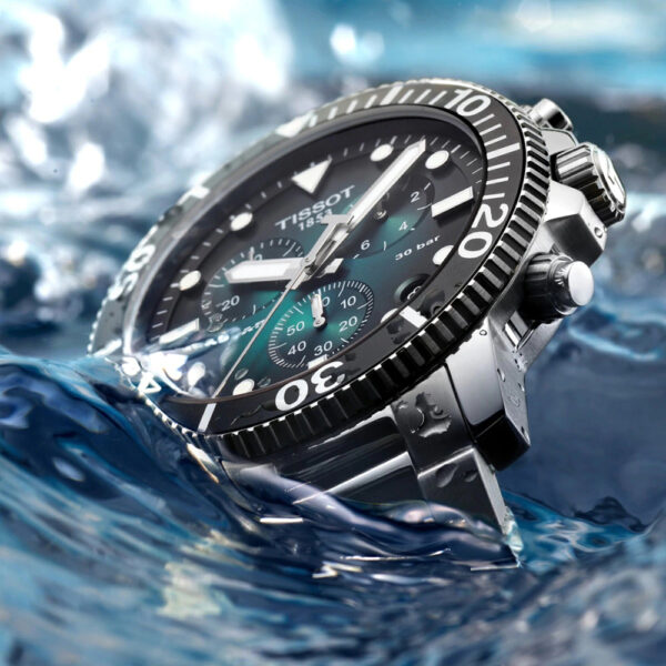 Reloj Tissot para Hombre SeaStar 1000 Cronografo (T120.417.11.091.01) - Imagen 6