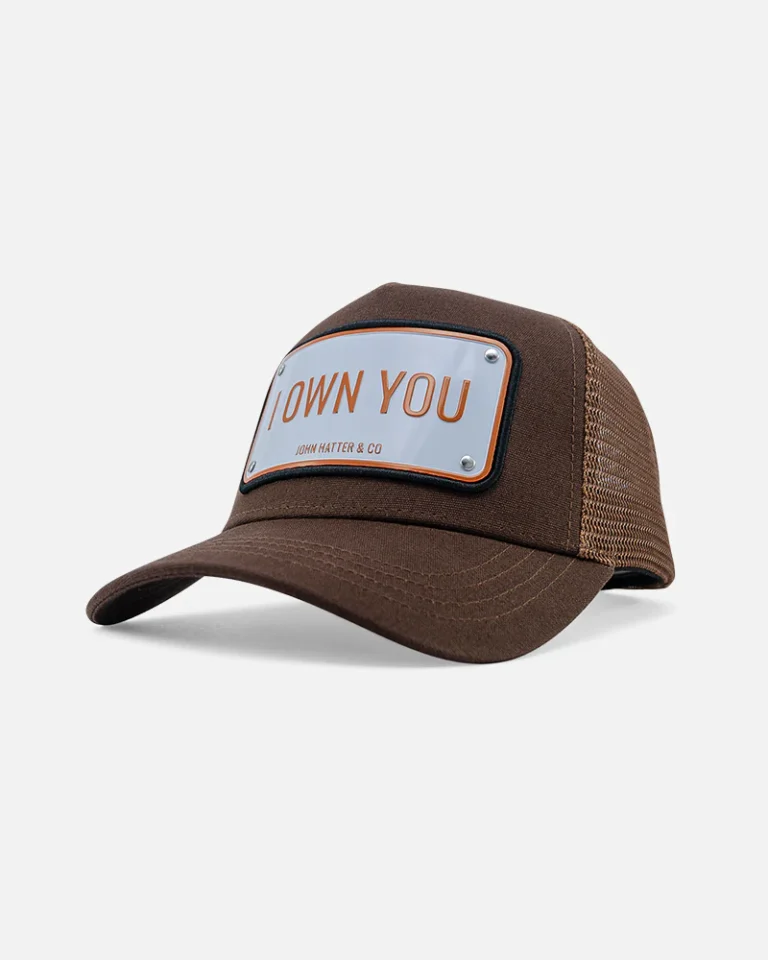 Gorra de lujo John Hatter I Own You -  Yo Soy Tu  Aluminio LIQUIDACIÓN