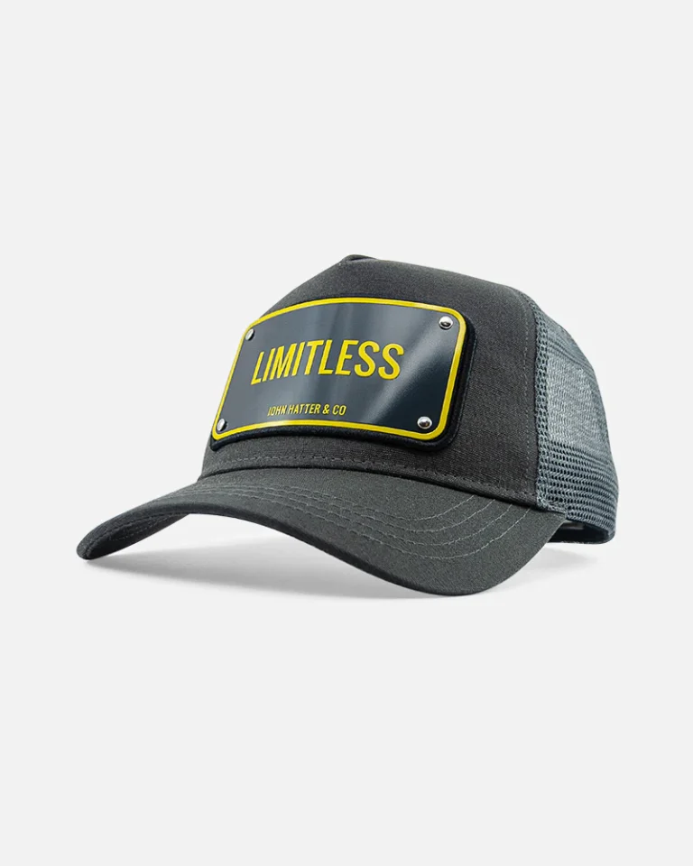 Gorra de lujo John Hatter Limitless - Ilimitado Aluminio LIQUIDACIÓN