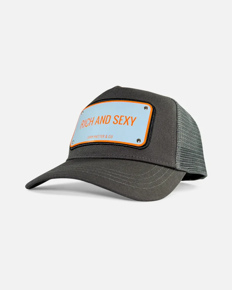 Gorra de lujo John Hatter Rich and Sexy - Rico y Sexy Aluminio LIQUIDACIÓN