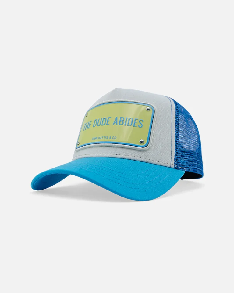Gorra de lujo John Hatter The Dude Abides - El Tipo Permanece Aluminio LIQUIDACIÓN