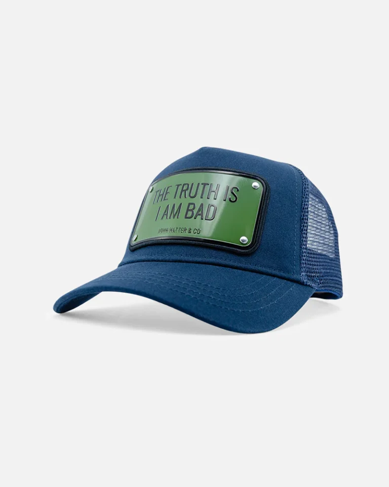 Gorra de lujo John Hatter The Truth is I Am Bad - La verdad Soy Malo Aluminio