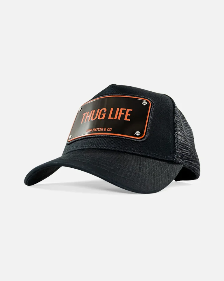 Gorra de lujo John Hatter Thug Life -  Vida de Maton Aluminio