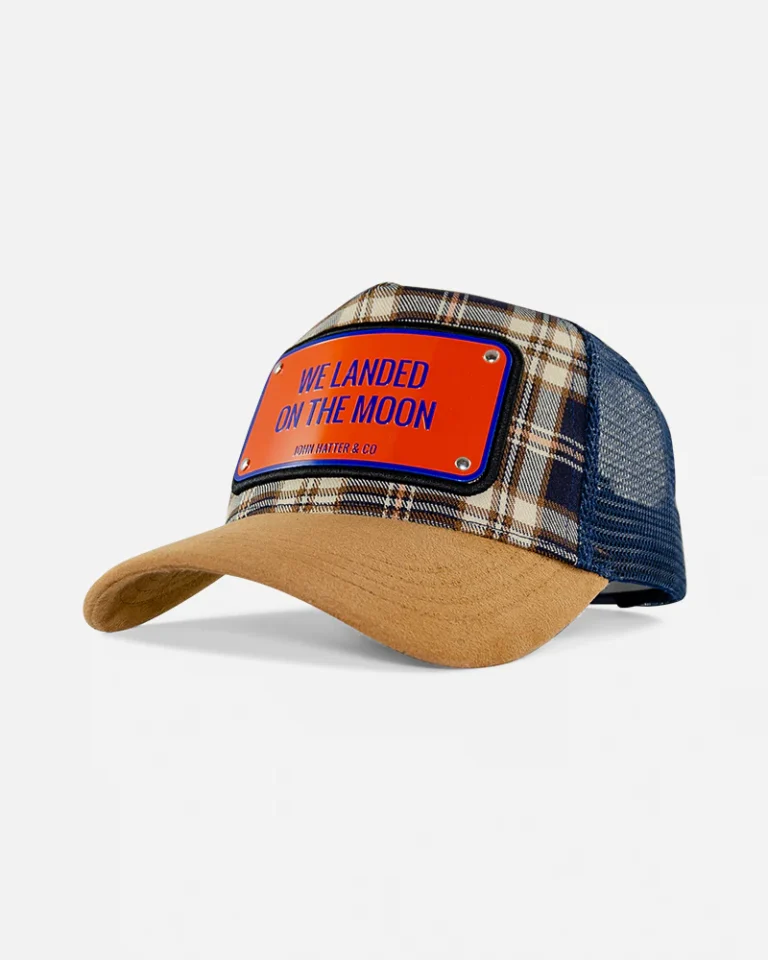 Gorra de lujo John Hatter We Landed on The Moon - Aterrizamos en la Luna Aluminio