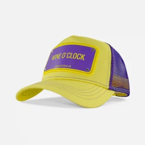 Gorra de lujo John Hatter Wine O´clock -  Vino En Punto Aluminio