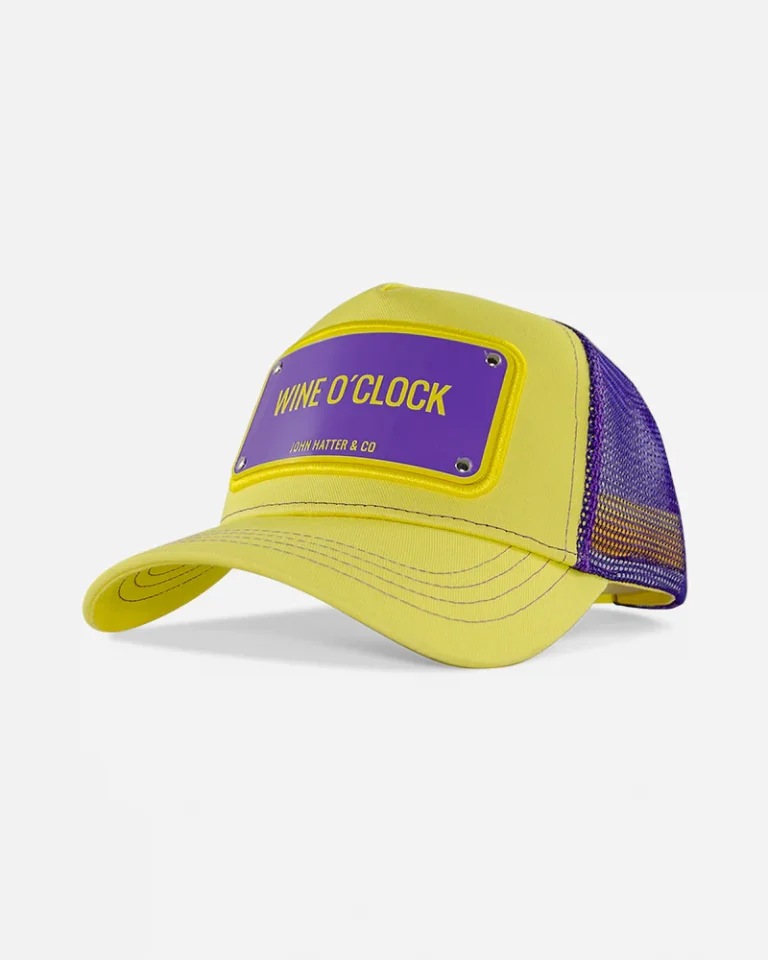 Gorra de lujo John Hatter Wine O´clock -  Vino En Punto Aluminio