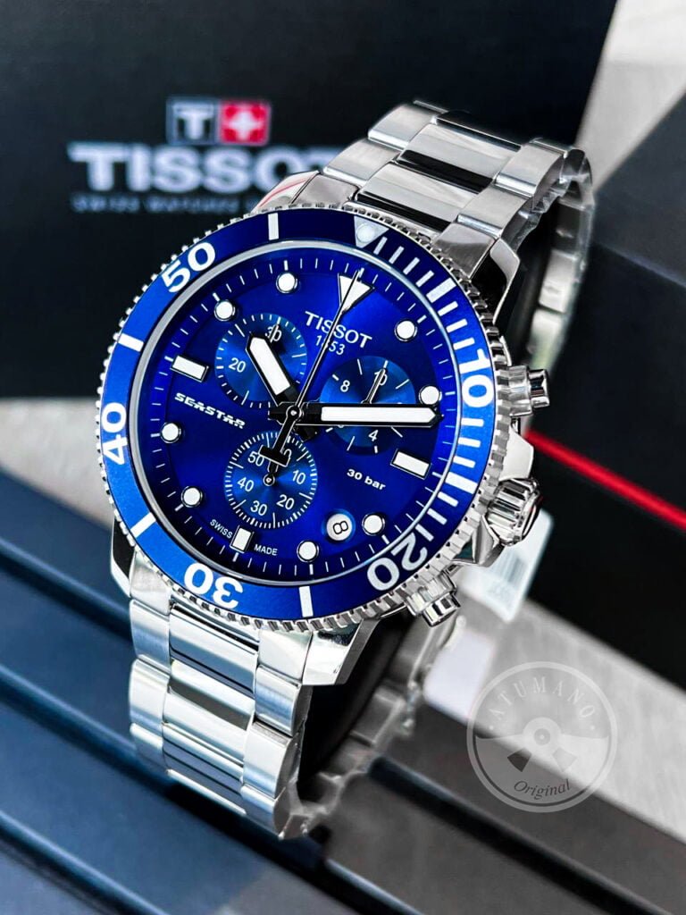 Reloj Tissot para Hombre ( T120.417.11.041.00) SeaStar 1000 Cronógrafo