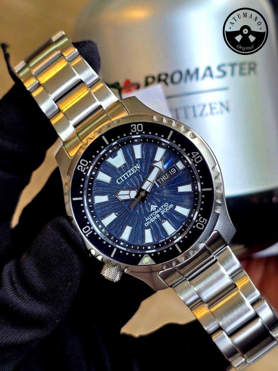 Citizen Automático Promaster Dive Pez Globo (NY0136-52L) 3 Citizen Automático Promaster Dive Pez Globo (NY0136-52L) - Imagen 3