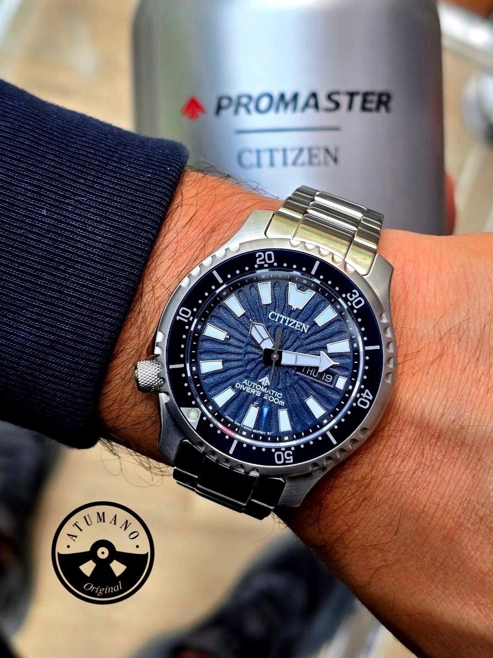 Citizen Automático Promaster Dive Pez Globo (NY0136-52L) 1 Citizen Automático Promaster Dive Pez Globo (NY0136-52L)