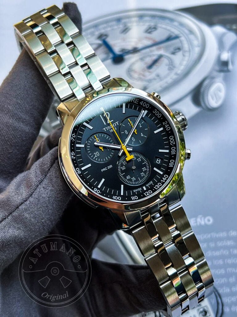 Reloj Tissot PRC 200 Cronógrafo (T114.417.11.057.00) 43mm