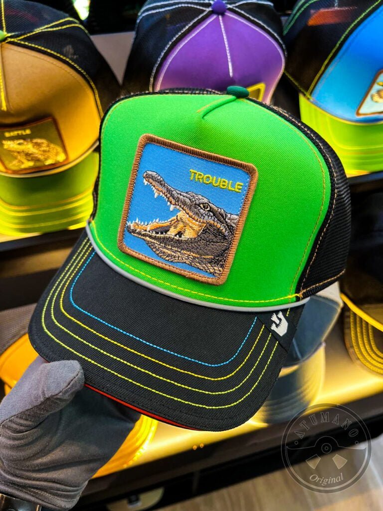 Gorra de lujo Goorin Bros Trouble Cocodrilo Gamer BLACK DAY