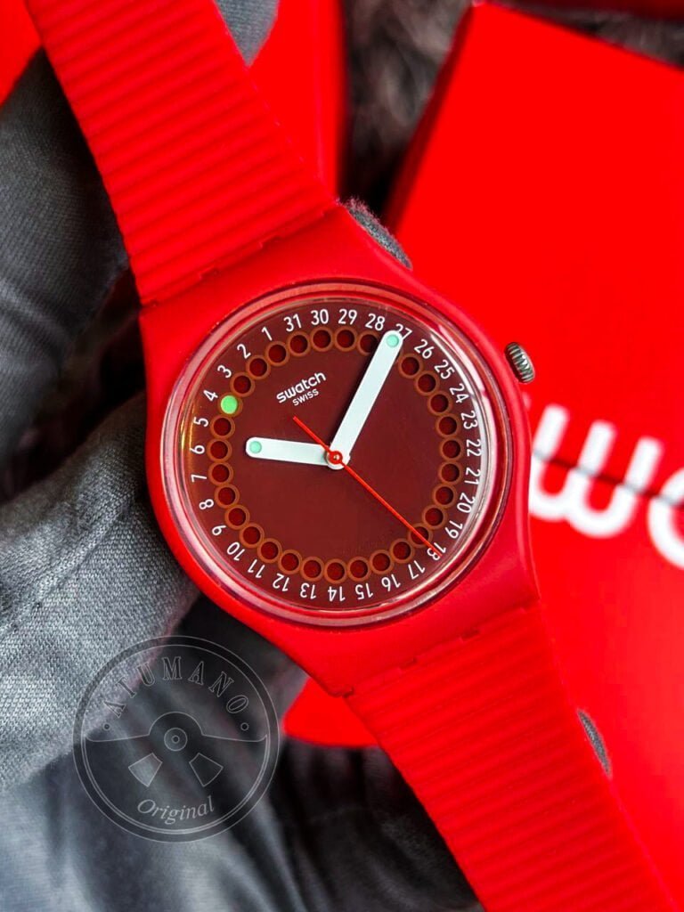 Reloj Swatch CYCLES IN THE SUN (SO28R400) CICLOS EN EL SOL LIQUIDACIÓN