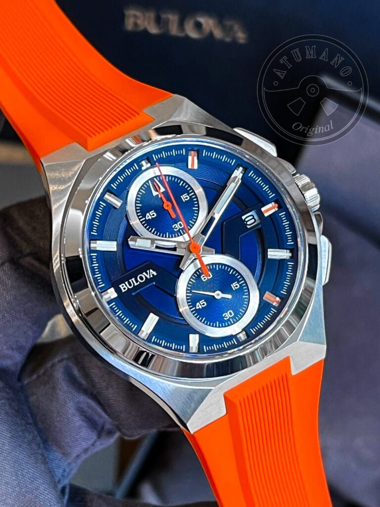 Reloj Bulova Máquina Marc Anthony (96B407) Cronógrafo Alto rendimiento