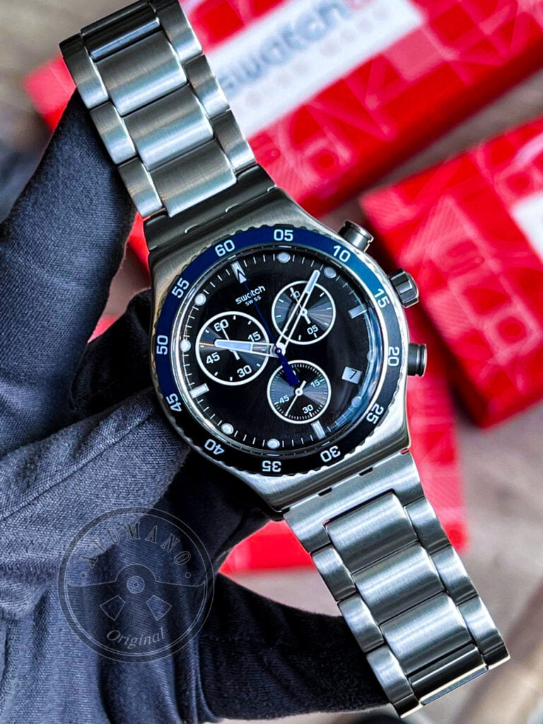 Reloj SWATCH DARK BLUE IRONY (YVS507G)