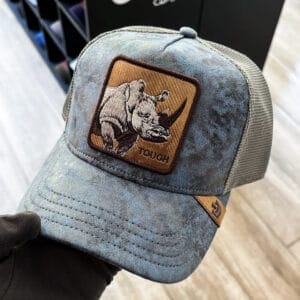Gorra de lujo Goorin Bros Tough Rinoceronte Cuerina