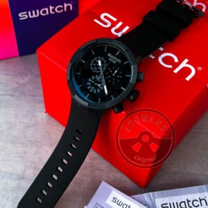 Reloj Swatch (SB02B400) Big Bold Checkpoint Black