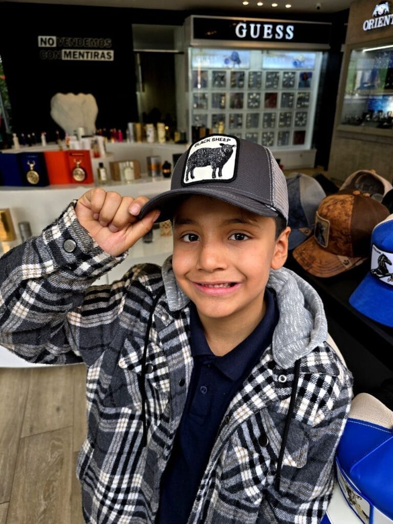 Gorra de lujo Goorin Bros BLACK SHEEP OVEJA GRIS NIÑO