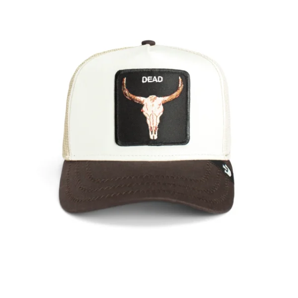 Gorra de lujo Goorin THE DEAD SKULL KHAKI - NUEVA COLECCIÓN - Imagen 3