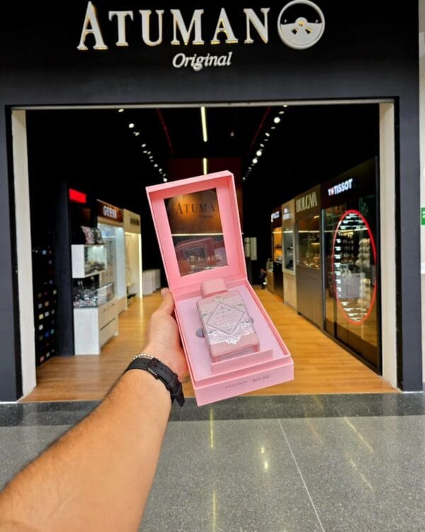 Perfume lattafa badee al oud noble blush (ROSADA) - Imagen 3