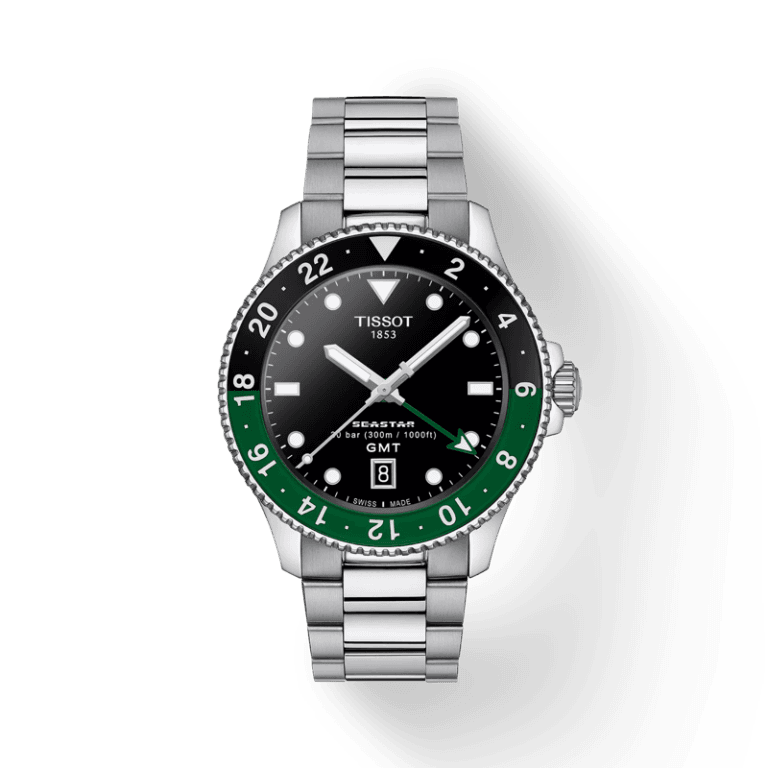 Reloj Tissot Seastar 1000 Quartz GMT T120.852.11.051.00