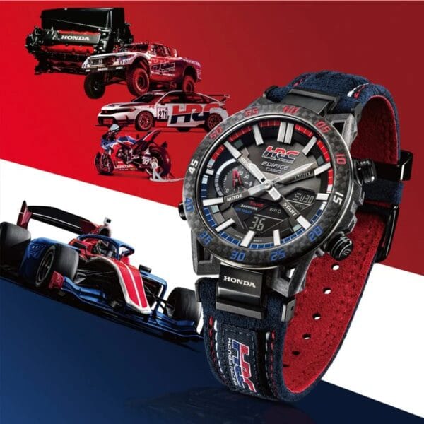 Reloj Modelo de colaboración de Honda Racing EDIFICE SOSPENSIONE ECB-2000HR-1A