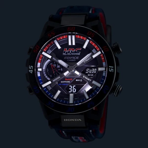 Reloj Modelo de colaboración de Honda Racing EDIFICE SOSPENSIONE ECB-2000HR-1A - Imagen 4