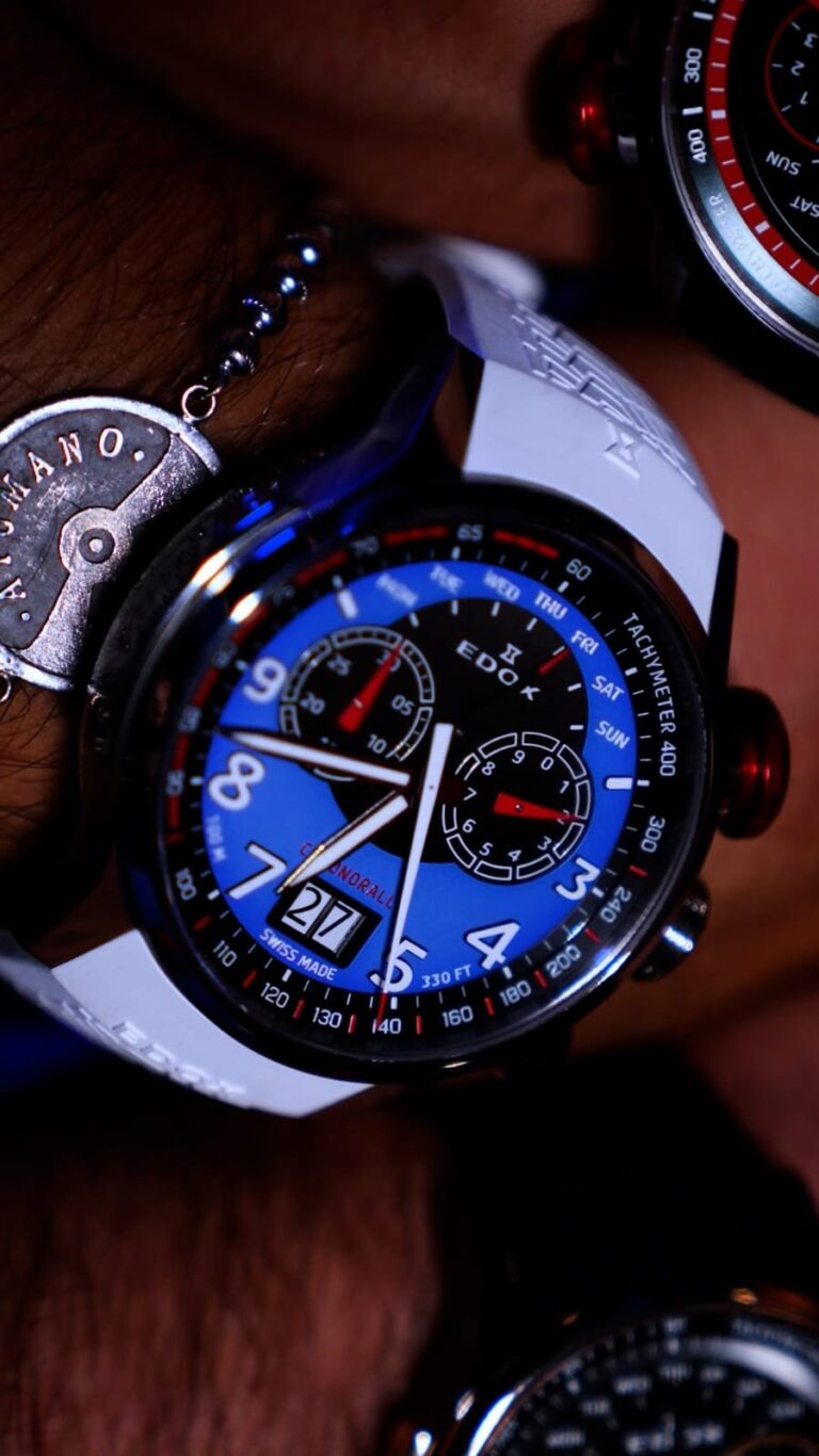 RELOJ EDOX CRONORALLY EDICIÓN LIMITADA BMW  (38001 TINR BUDN)