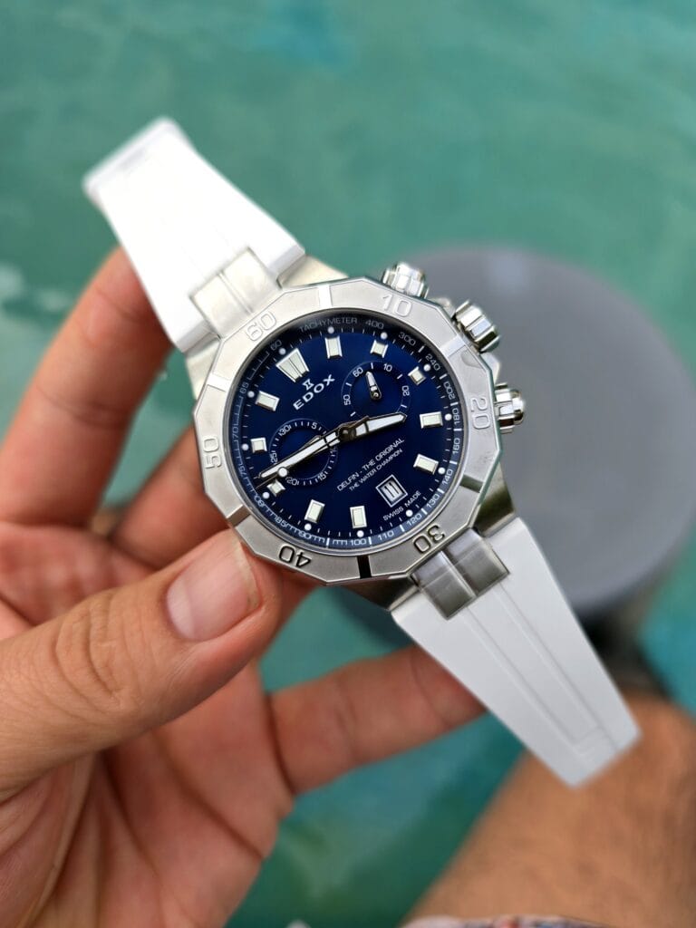 RELOJ EDOX DELFIN CRONO THE WATER CHAMPION (10113 3CAB BUIN)