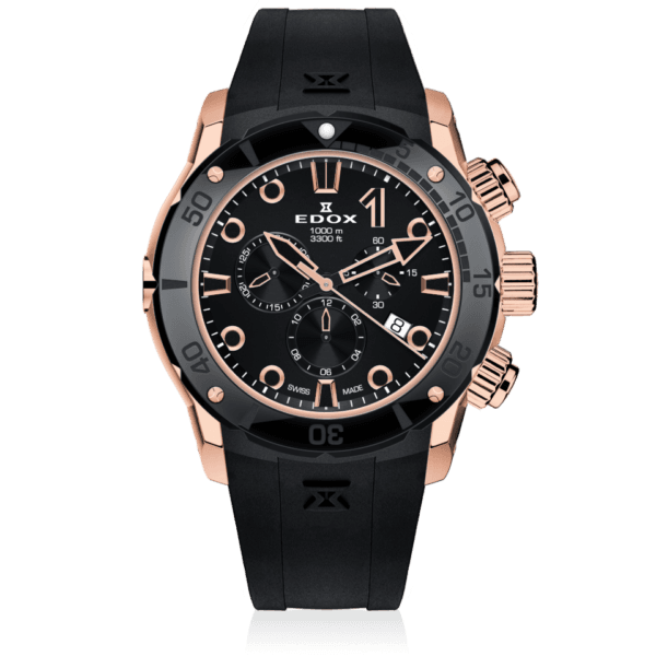 RELOJ EDOX CO-1 CERAMICA (10242 TINR NIR)