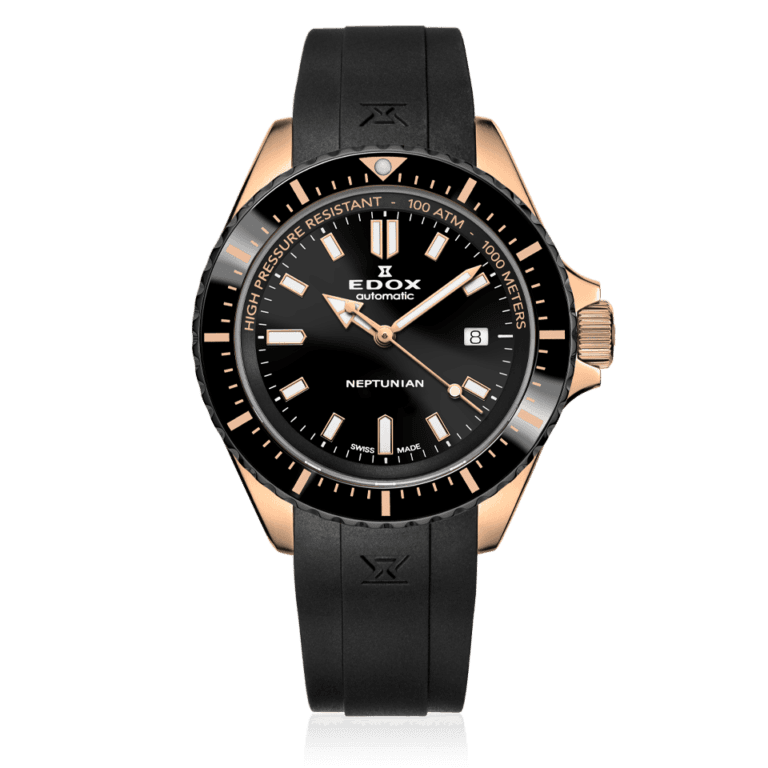 RELOJ EDOX NEPTUNIAN AUTOMATIC (80120 37RNNCA NIR)