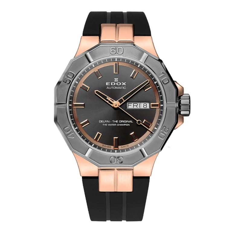 RELOJ EDOX DELFIN AUTOMATICO THE WATER CHAMPION (88008 37RGCA GIR)