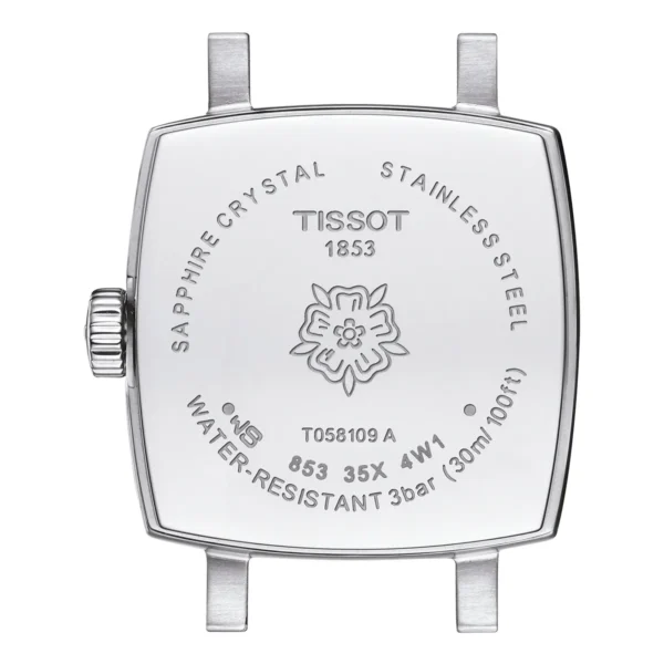 Reloj Tissot (T058.109.16.036.00A) Lovely Square Valentines - Imagen 5