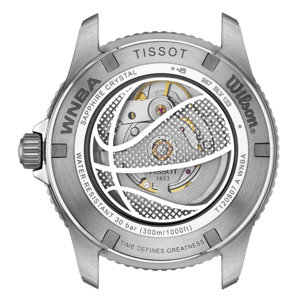 Reloj Tissot Seastar WILSON WNBA  T120.807.17.051.00 POWERMATIC 80 - Imagen 11