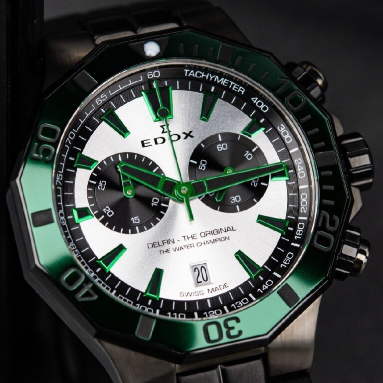 RELOJ EDOX DELFIN CRONO THE WATER CHAMPION (10112 37GNVCA ANV)