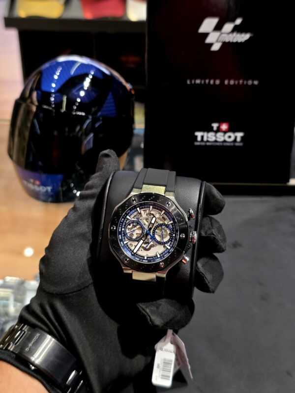 NUEVO RELOJ TISSOT EDICION LIMITADA 2.025 T-Race MotoGP (T141.462.27.041.00) Cronógrafo automático - Imagen 12
