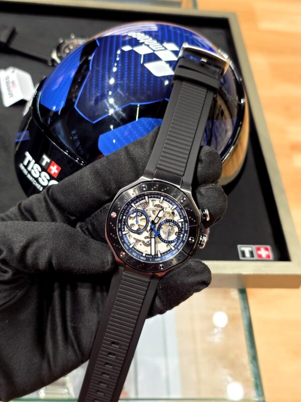 NUEVO RELOJ TISSOT EDICION LIMITADA 2.025 T-Race MotoGP (T141.462.27.041.00) Cronógrafo automático - Imagen 17