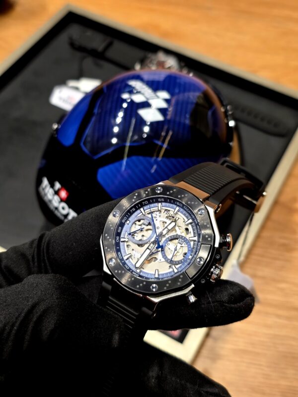 NUEVO RELOJ TISSOT EDICION LIMITADA 2.025 T-Race MotoGP (T141.462.27.041.00) Cronógrafo automático - Imagen 13