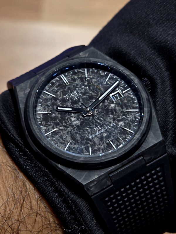 NUEVO Tissot PRX Powermatic 80 Carbon Fiber 40mm T137.907.97.201.00 - Imagen 10