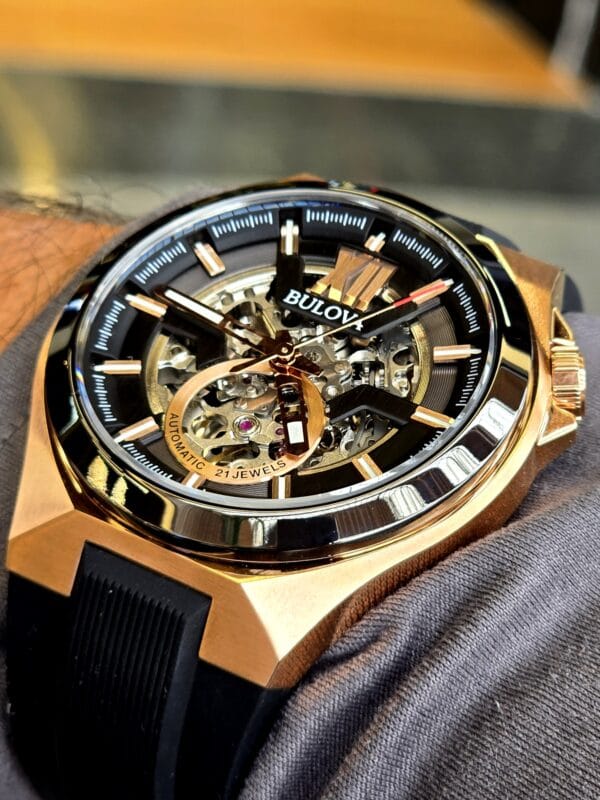 Reloj Bulova Máquina Automático (98A177)